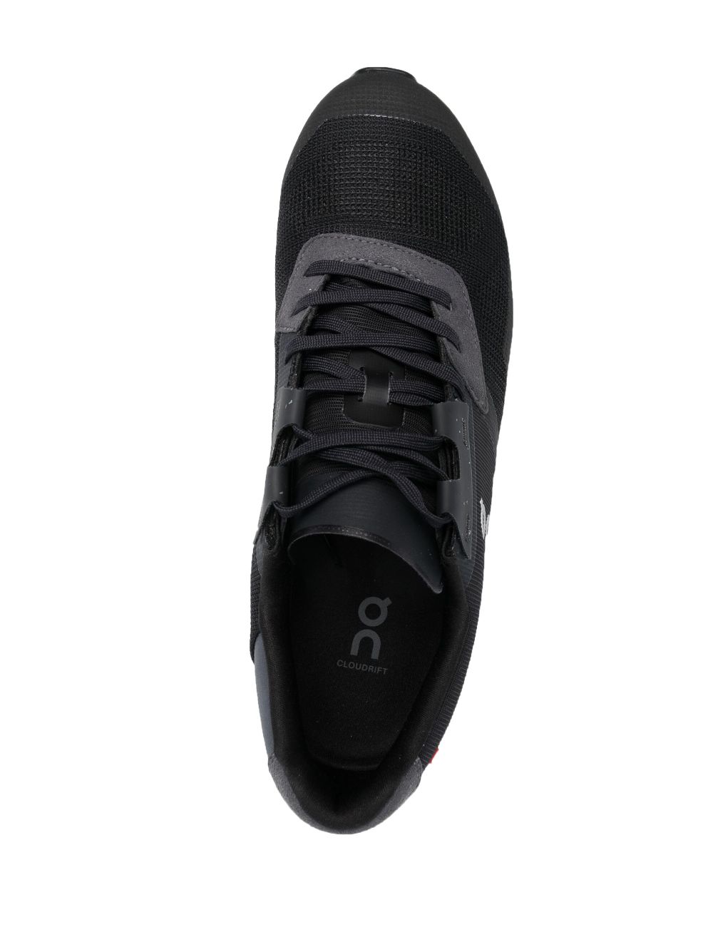 Shop On Running Cloudrift Lace-up Sneakers In Black