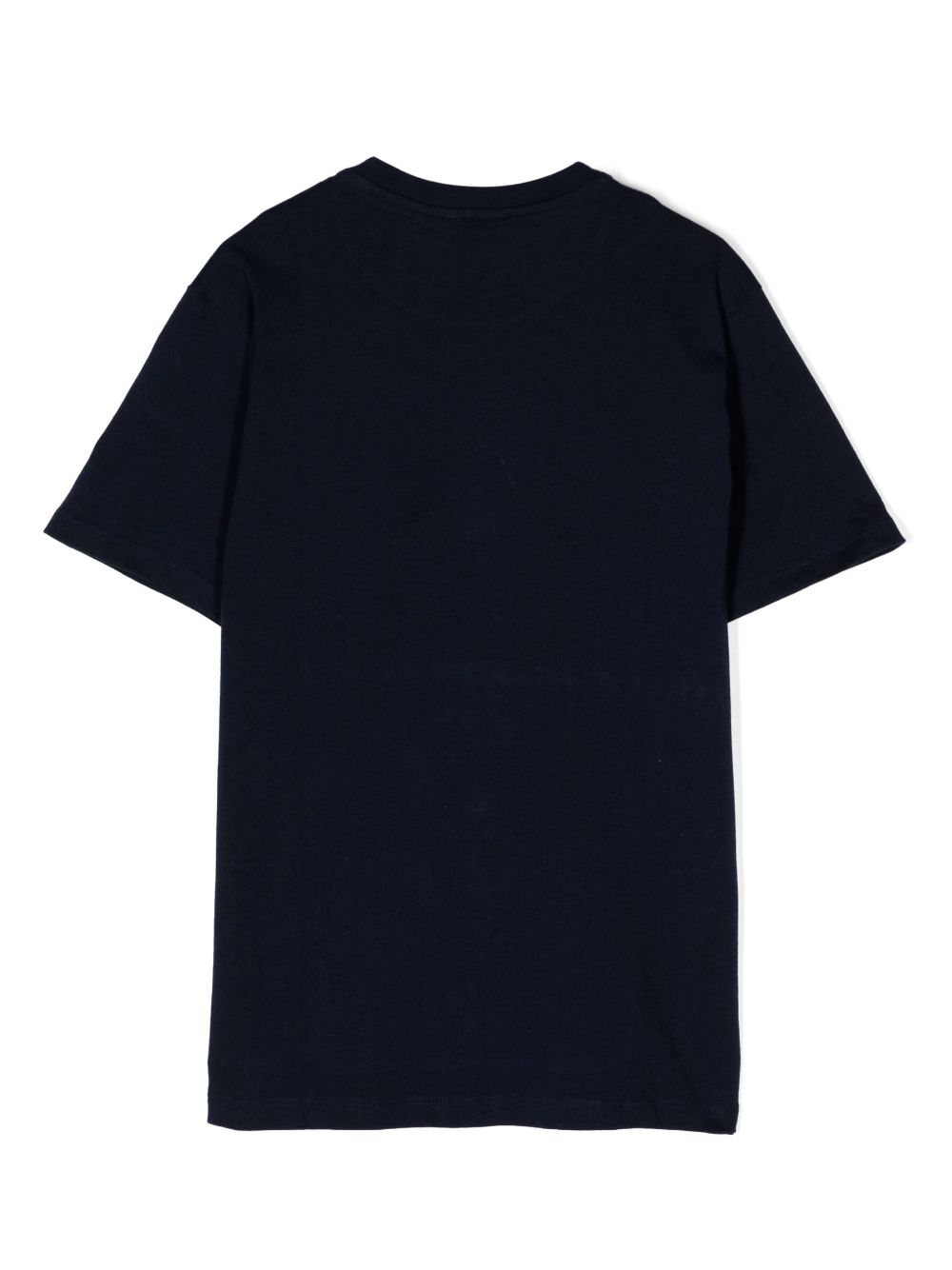 Lacoste Kids logo-print cotton T-shirt - Blauw