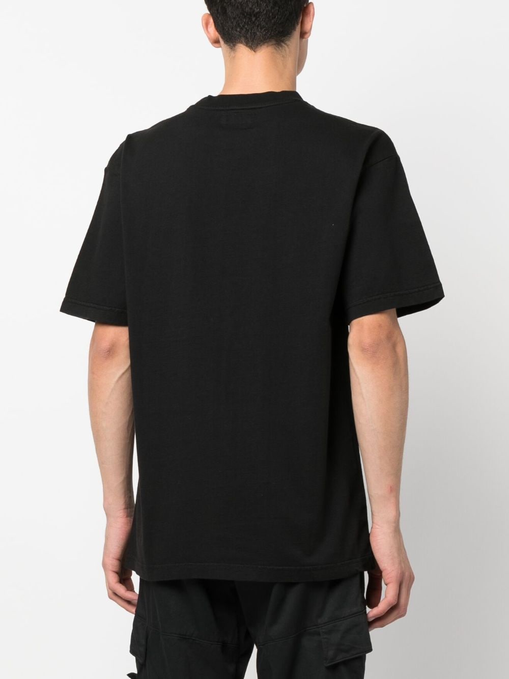 Shop Market Logo-print Cotton T-shirt In Schwarz