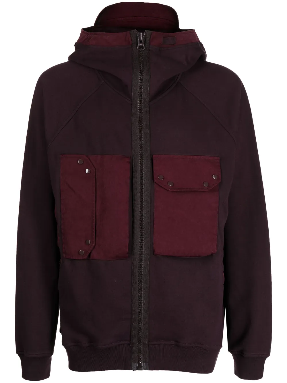 Ten C highneck zipup Hoodie Farfetch