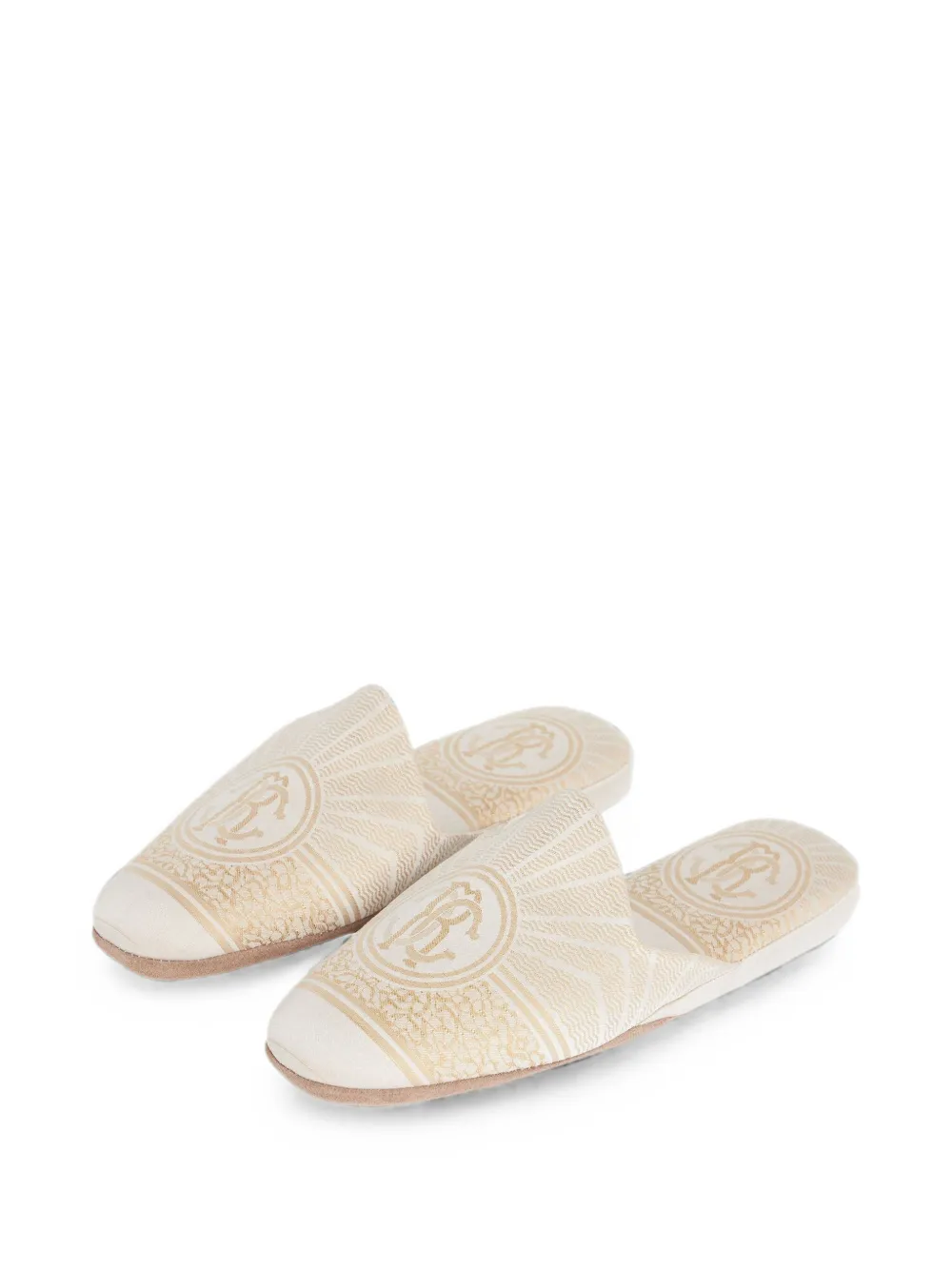 Roberto Cavalli Home Royal slippers - Toni neutri