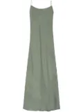 ANINE BING Chloe silk dress - Green