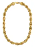 ANINE BING rope chain-link necklace - Gold