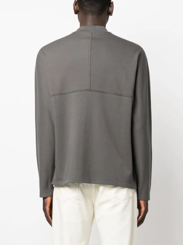 MM6 Maison Margiela ロゴ スウェットシャツ | グレー | FARFETCH JP