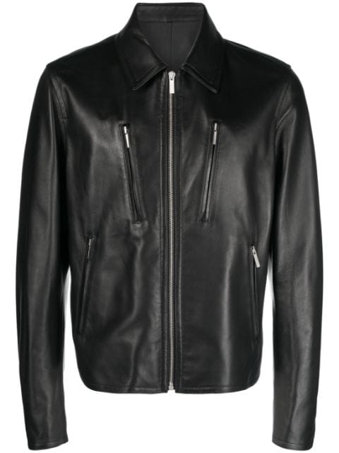 Ferragamo Leather Jackets | FARFETCH