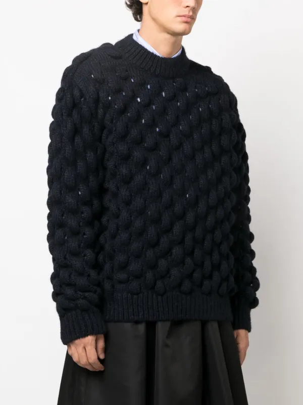 Oversized woolen outlet jumper