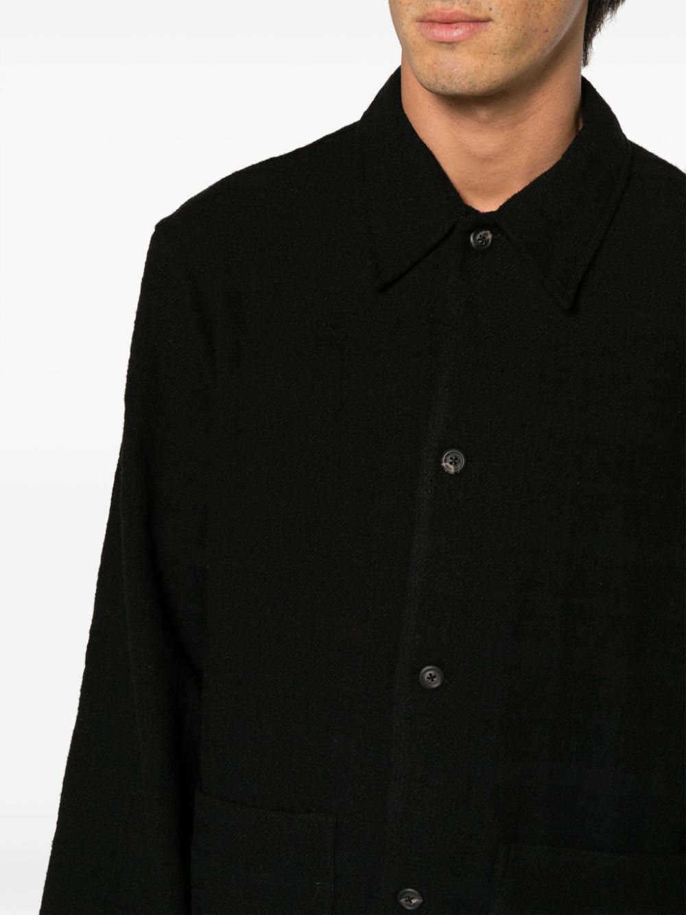 OUR LEGACY Maven felted shirt jacket Men