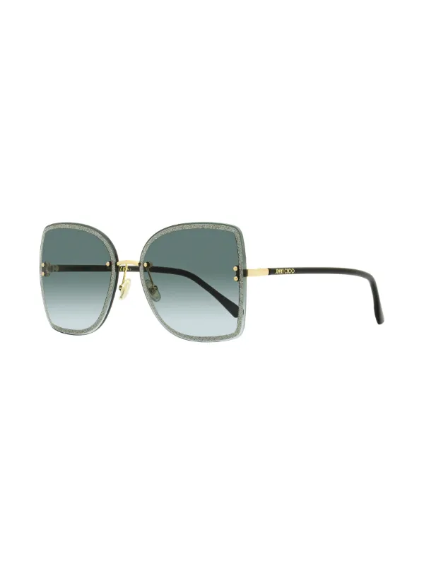 JIMMY CHOO レティ スクエア フレム サンクラス LETIS 2M2 Jimmy Choo Eyewear Leti スクエアフレーム サングラス