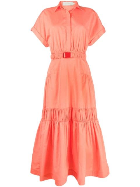 Silvia Tcherassi Kareli belted-waist shirt dress