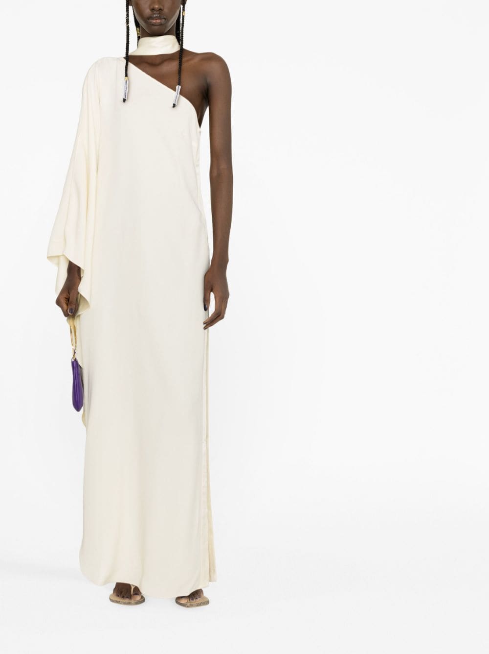 Image 2 of Taller Marmo Bolkan one-shoulder gown