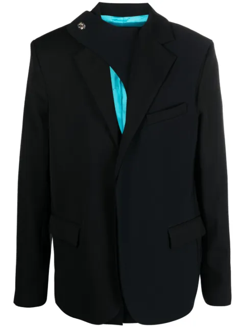 Botter single-breasted virgin-wool blazer