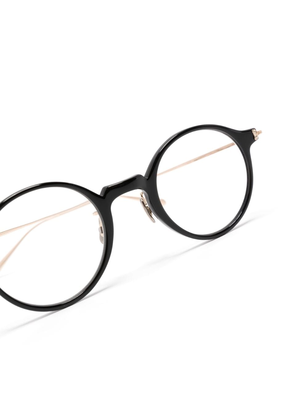 Shop Eyevan7285 Round-frame Glasses In Black