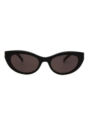 Balenciaga Eyewear Sporty B サングラス | ブラック | FARFETCH JP