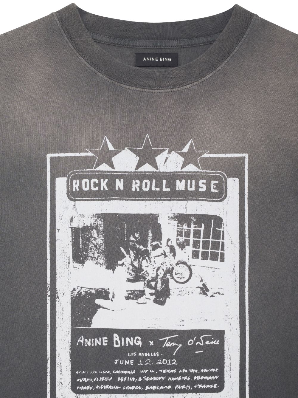 ANINE BING Lili Tee Ab x To x Rolling Stones T-shirt - Farfetch