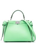 FENDI mini Peekaboo leather bag - Green