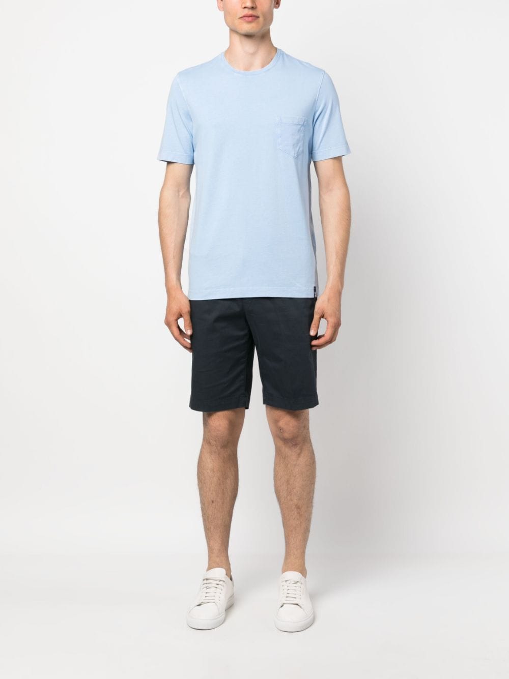 PT Torino above-knee Cotton Chino Shorts - Farfetch