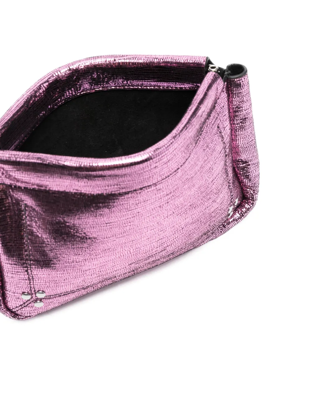 Jérôme Dreyfuss Clap M Metallic Clutch Bag Farfetch