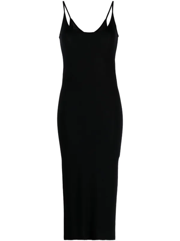 Midi black cheap slip