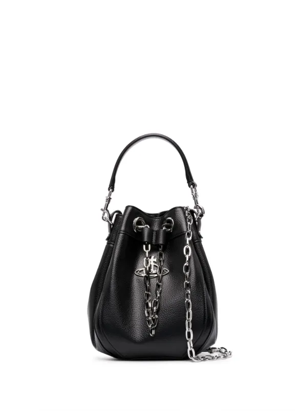 Vivienne Westwood Medium Chrissy Leather Bucket Bag - Farfetch