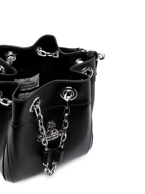 Vivienne Westwood Medium Chrissy Leather Bucket Bag