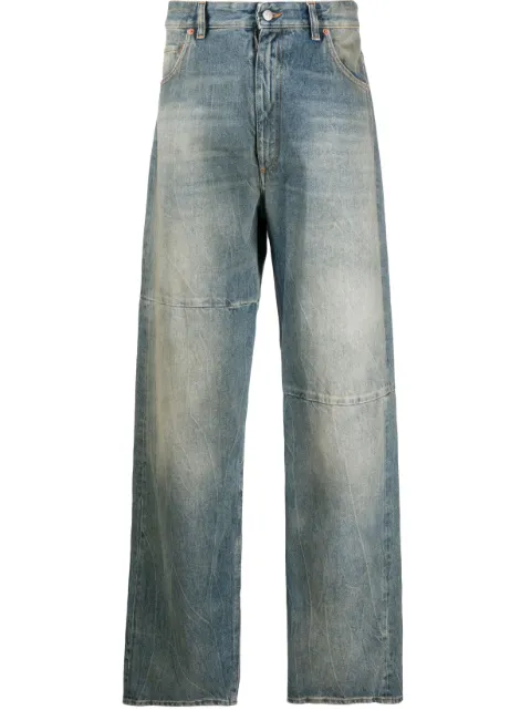 MM6 Maison Margiela straight-leg cotton jeans
