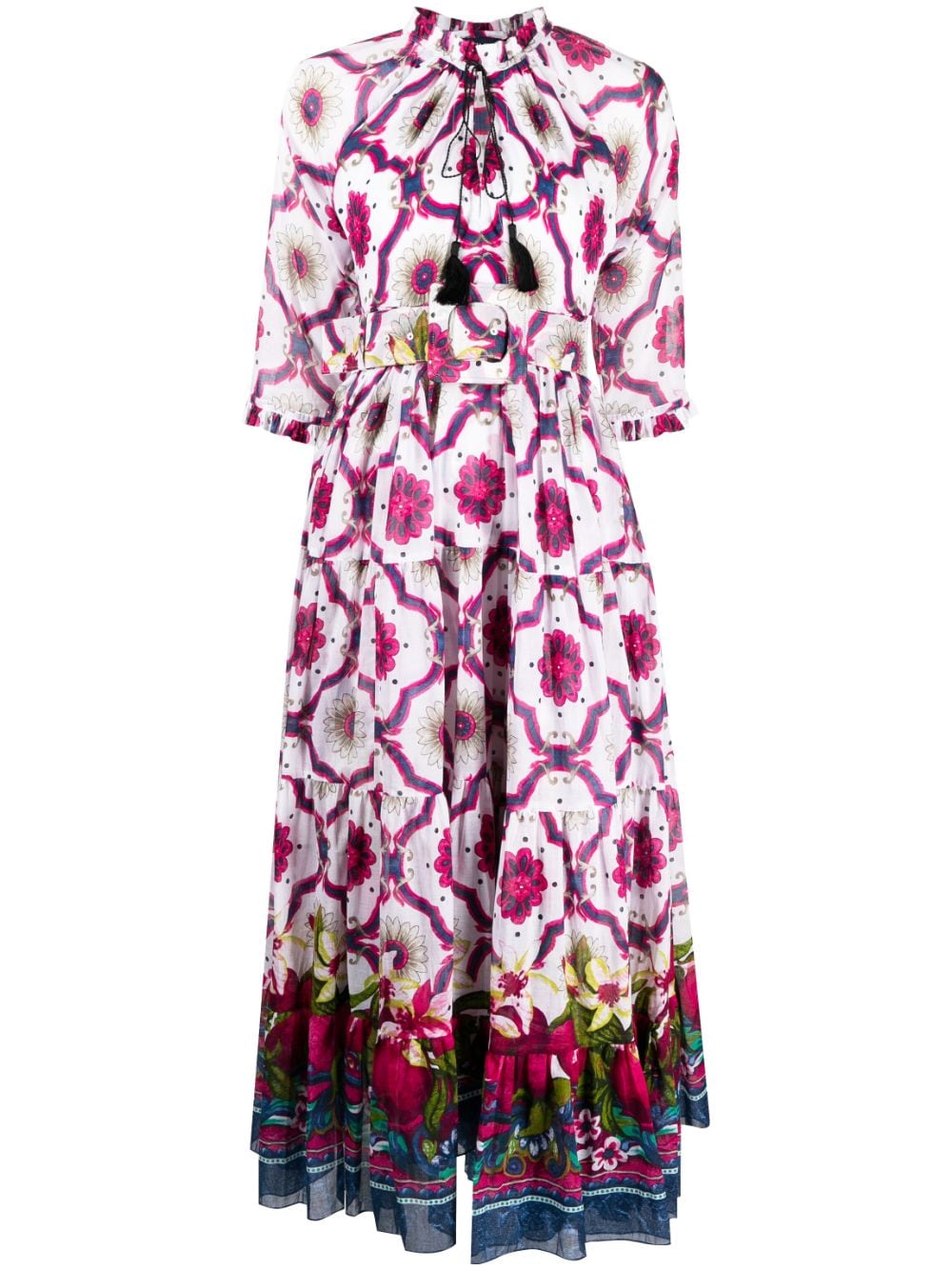 Samantha Sung Eden floral-print Dress - Farfetch