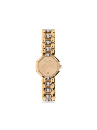 Christian dior hot sale gold watch