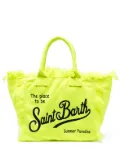 MC2 Saint Barth Vanity logo-print beach bag - Yellow