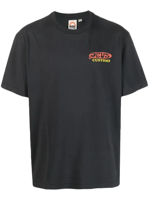 Deus Ex Machina - logo-print cotton T-shirt