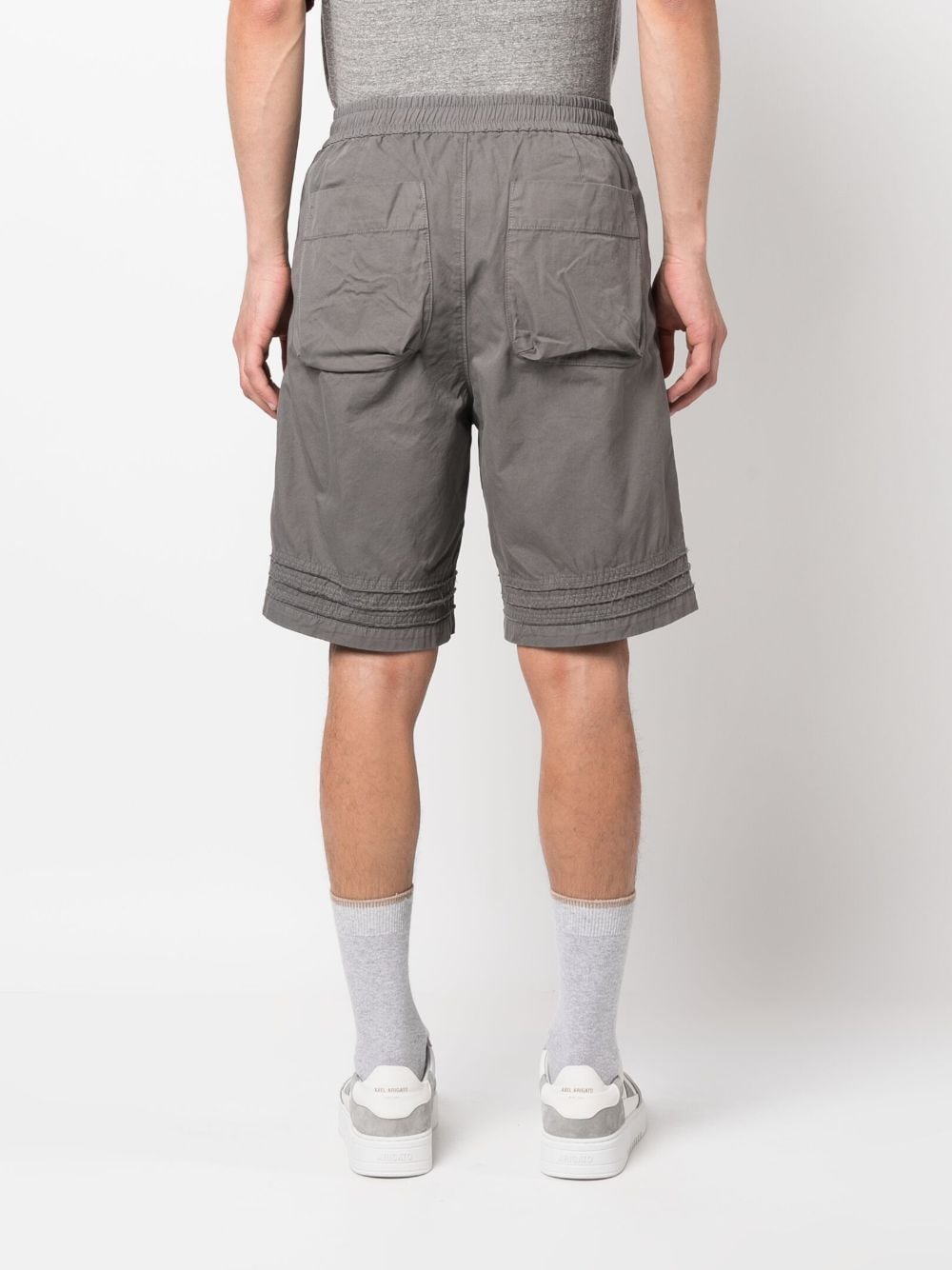 Shop Undercover Elasticated-waist Bermuda Shorts In Grey