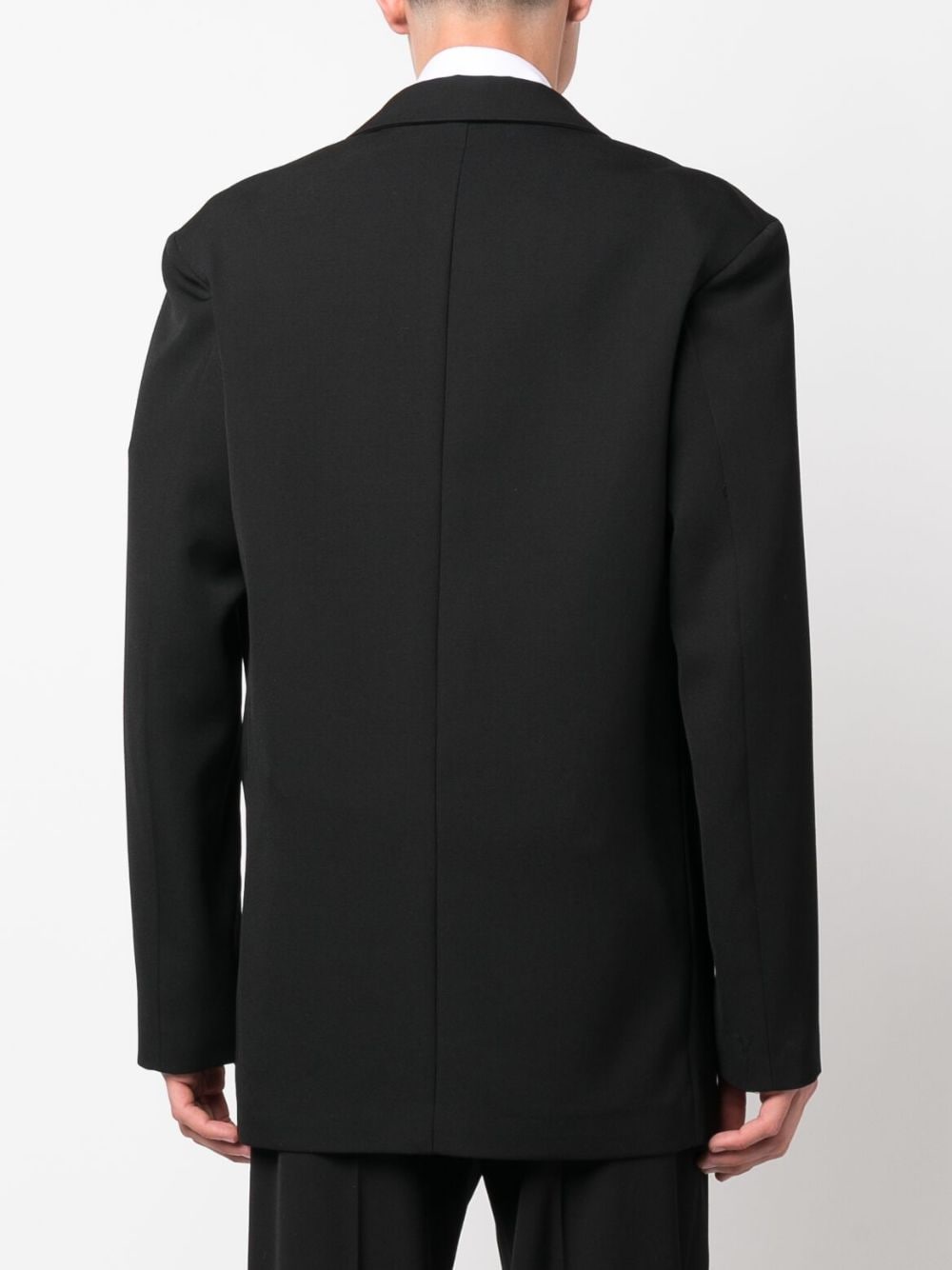 Shop Jil Sander Brooch-detail Blazer In Black