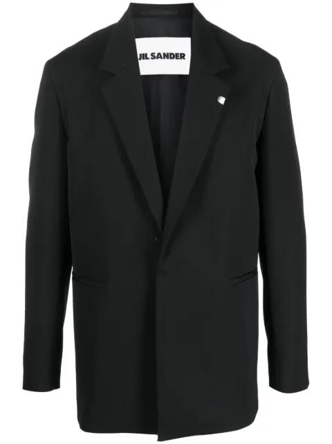 Jil Sander brooch-detail blazer