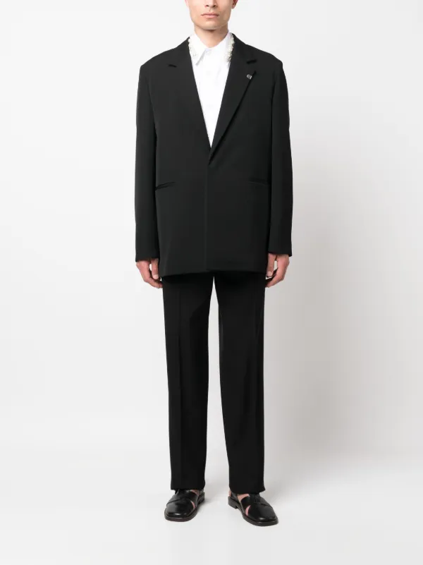 【関税込み】Jil Sander ブラック テーラードジャケット Jil Sander テーラード ジャケット | ブラック | FARFETCH JP