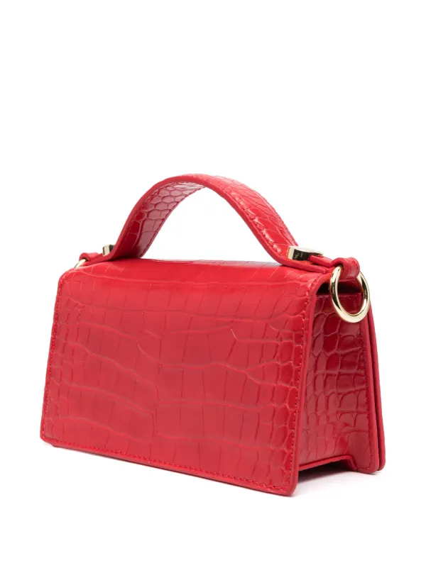 Love moschino top handle cheap mini fur