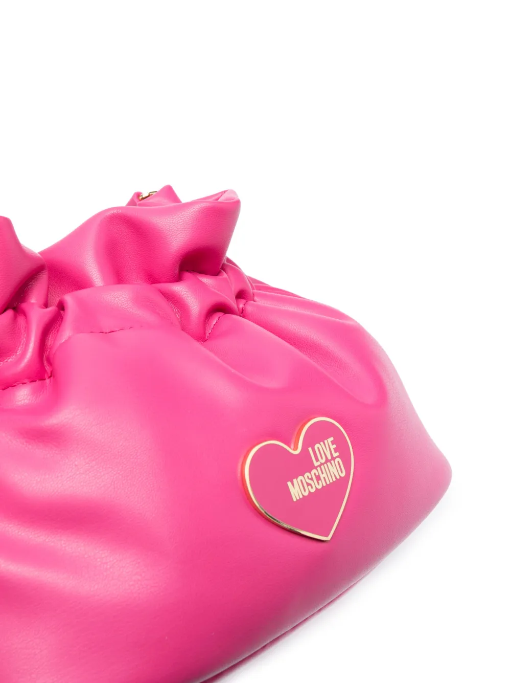 Love Moschino heartlogo Drawstring Crossbody Bag Farfetch