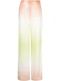 GCDS gradient-effect sequinned trousers - Neutrals