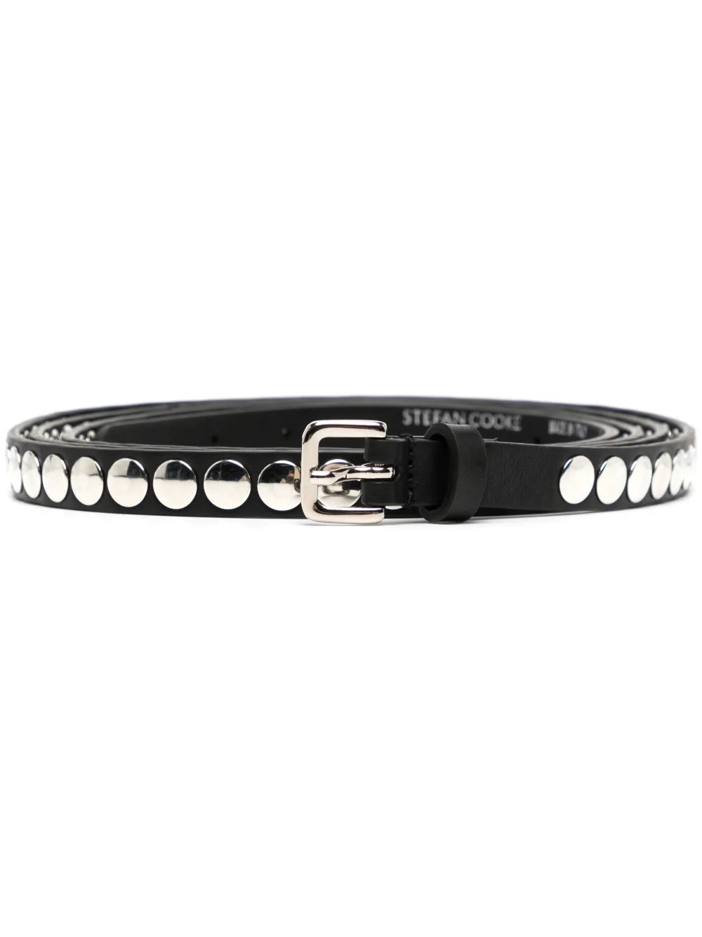 Stefan Cooke Studded Leather Belt - Farfetch