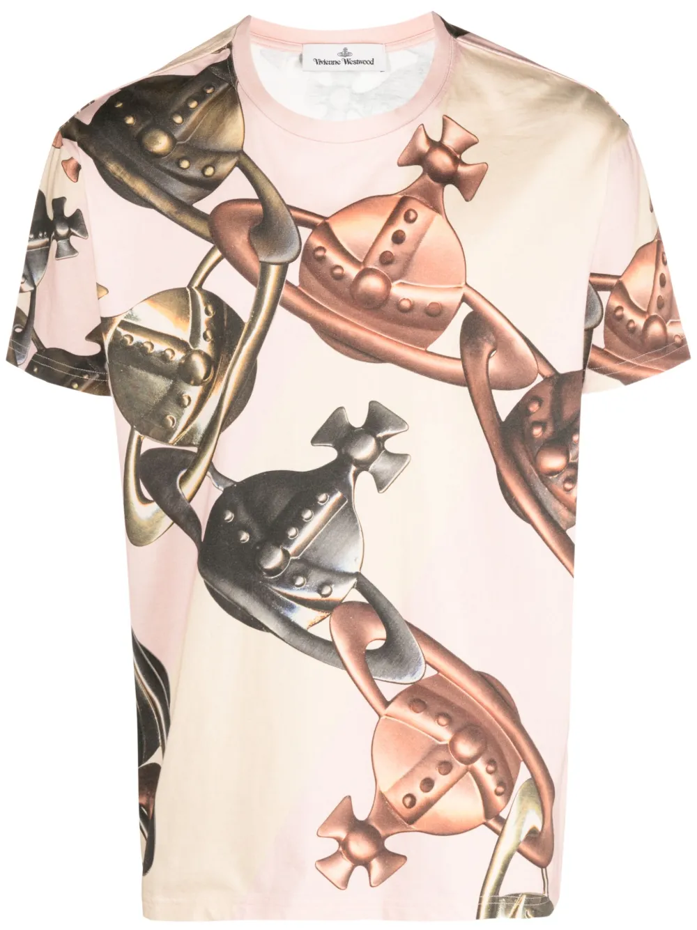 VIVIENNE WESTWOOD GRAPHIC-PRINT COTTON T-SHIRT