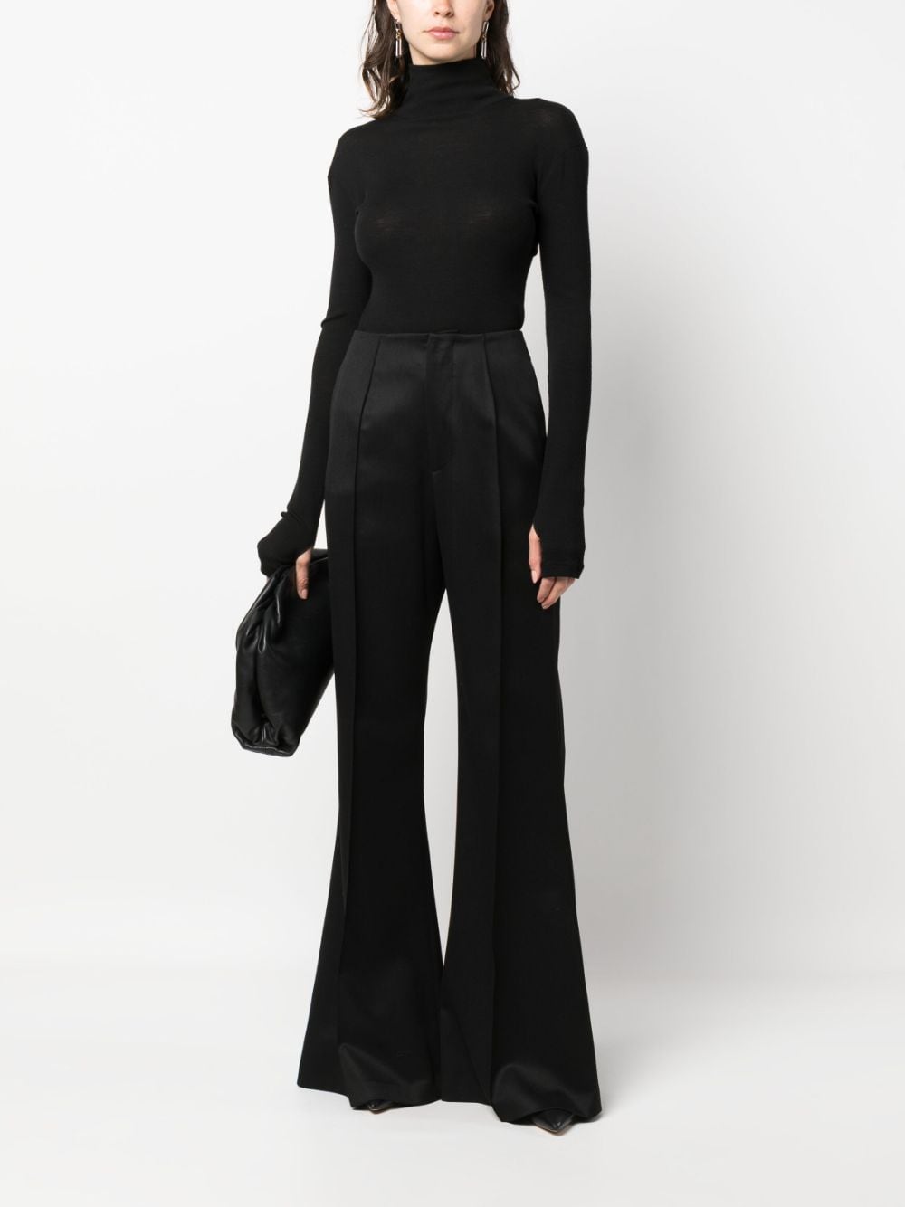 Fabiana Filippi High waist broek - Zwart