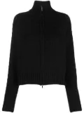 Fabiana Filippi zip-up cashmere cardigan - Black