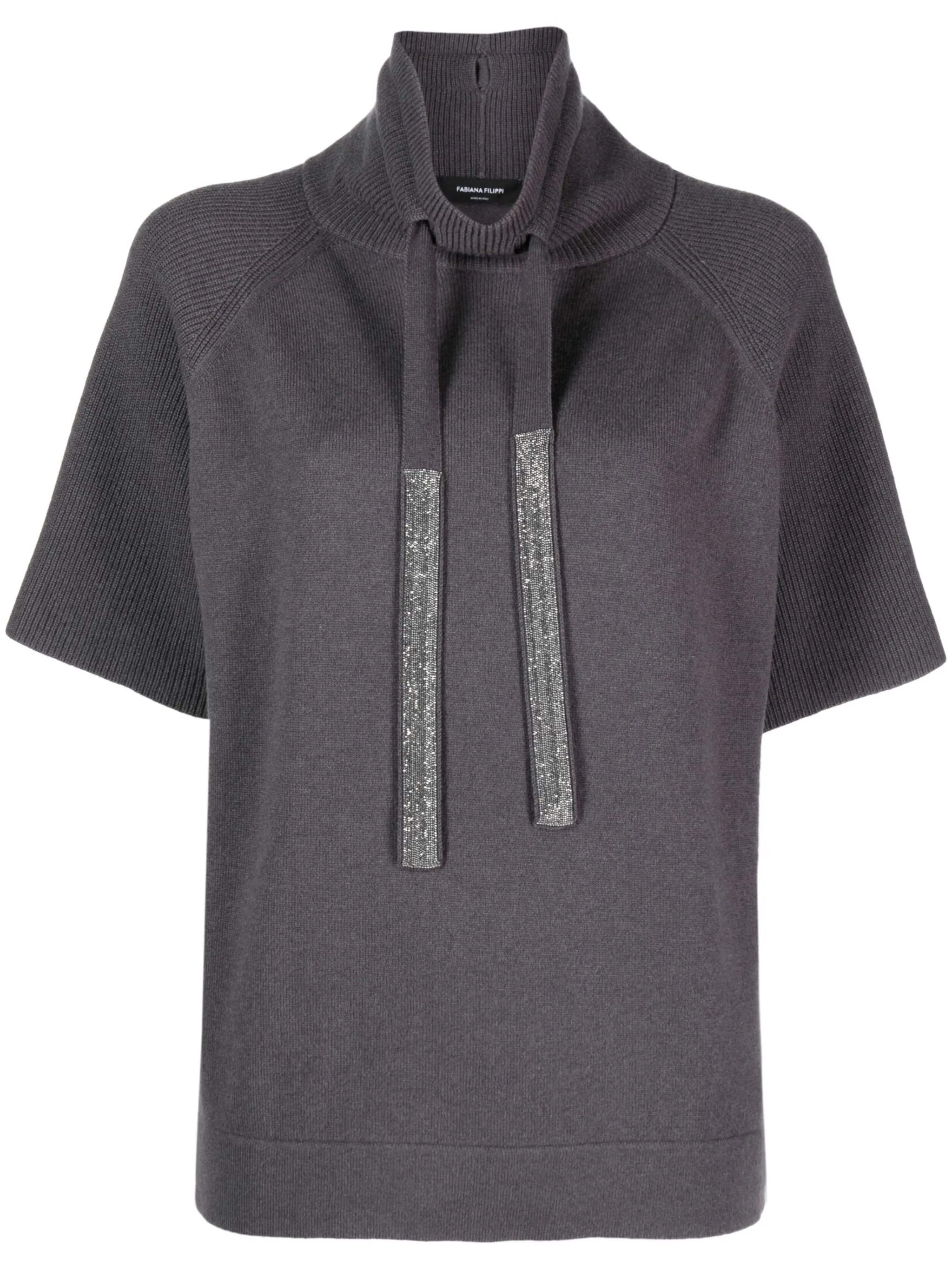 open-knit jumper