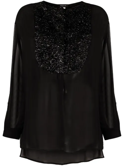 Blouse à effet de transparence - Fabiana Filippi - Modalova
