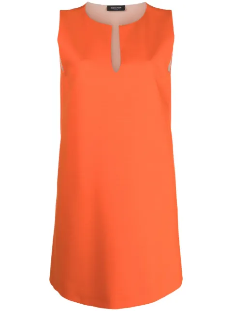 Fabiana Filippi sleeveless V-neck minidress