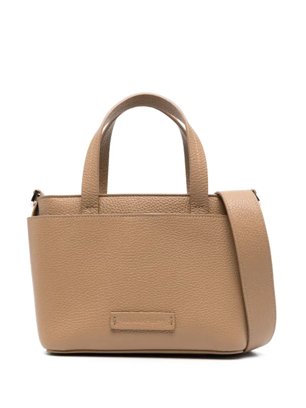 FABIANA FILIPPI レザーハンドバッグ Fabiana Filippi テクスチャードレザー ハンドバッグ | ブラック