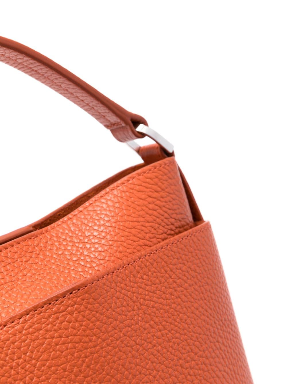 Fabiana Filippi Bucket-tas met textuur Oranje