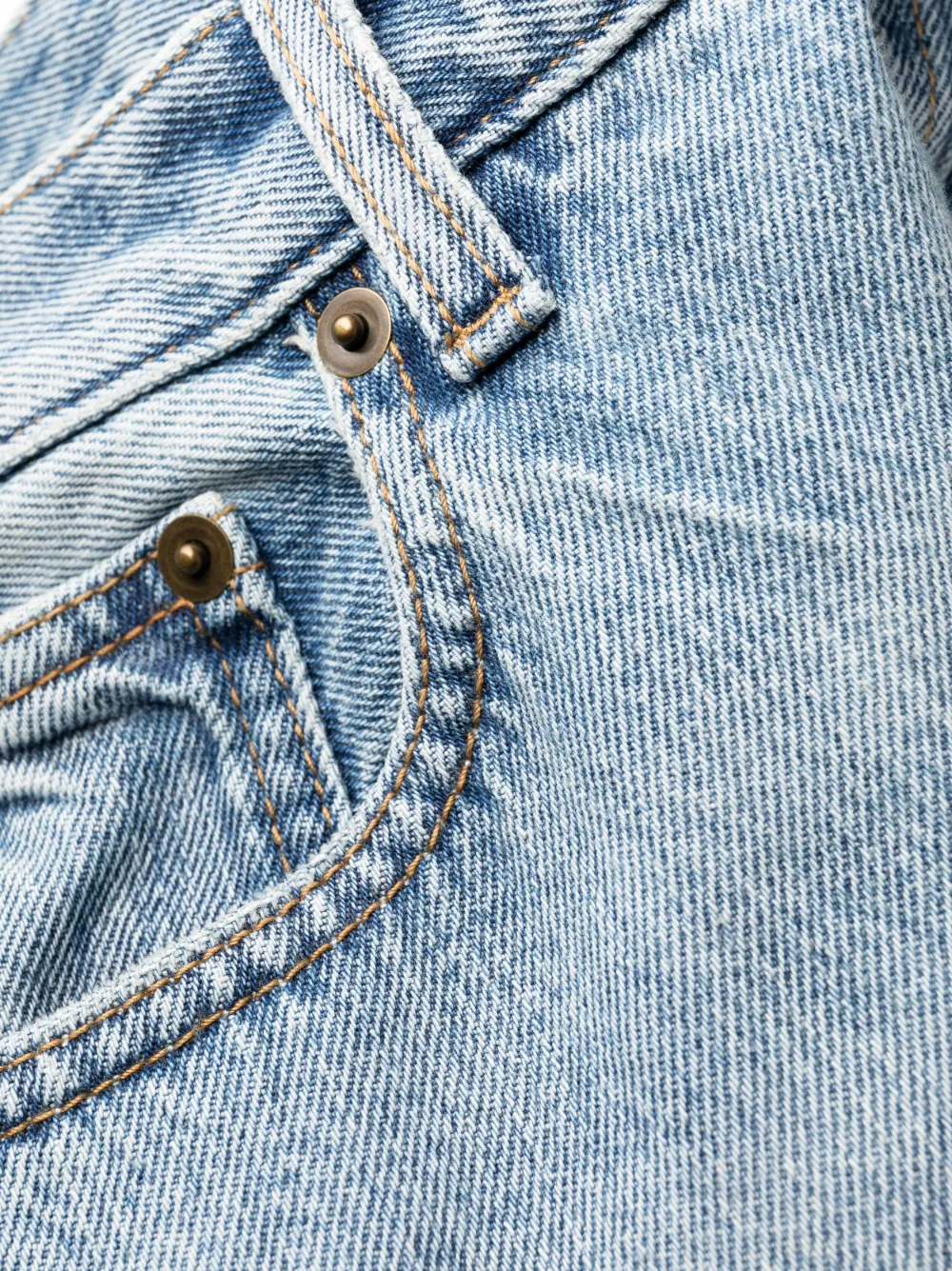 Saint Laurent straight-leg Denim Jeans - Farfetch