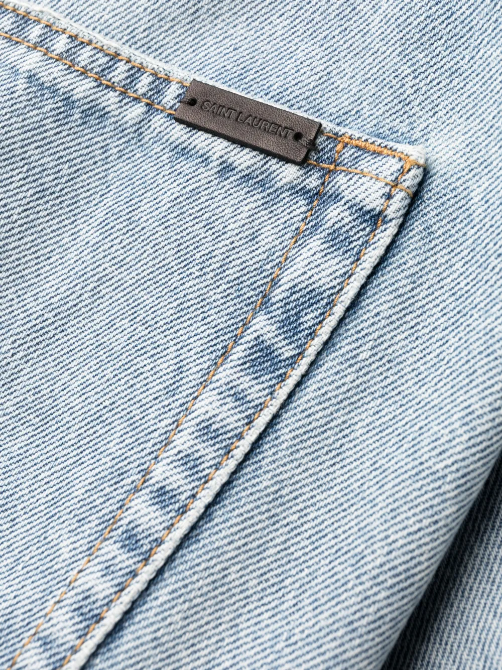 Saint Laurent straight-leg Denim Jeans - Farfetch