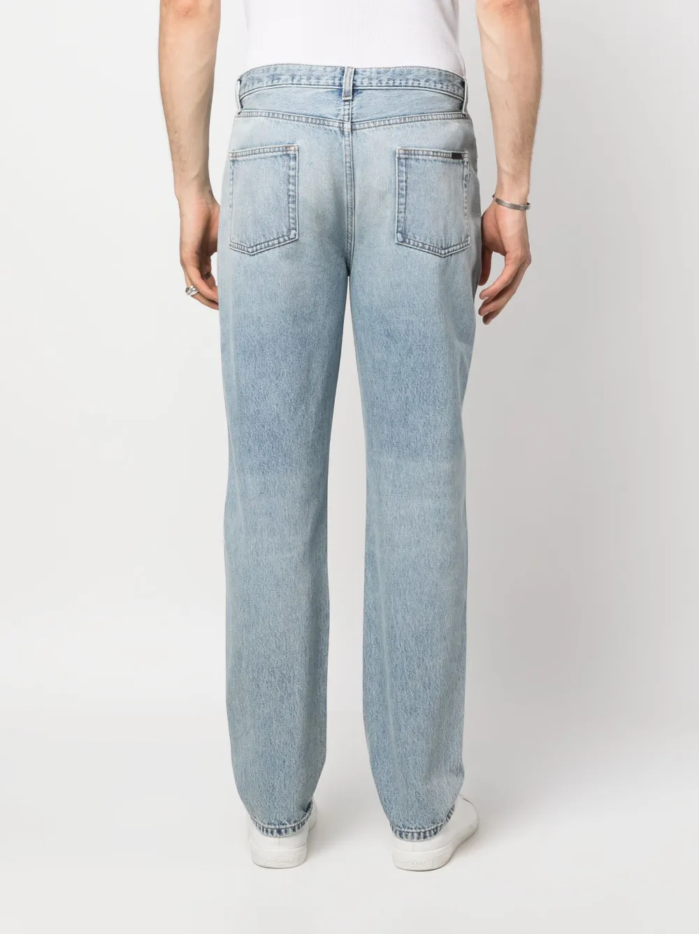 Saint Laurent straight-leg Denim Jeans - Farfetch