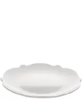 Alessi scallop-edge round plate - White