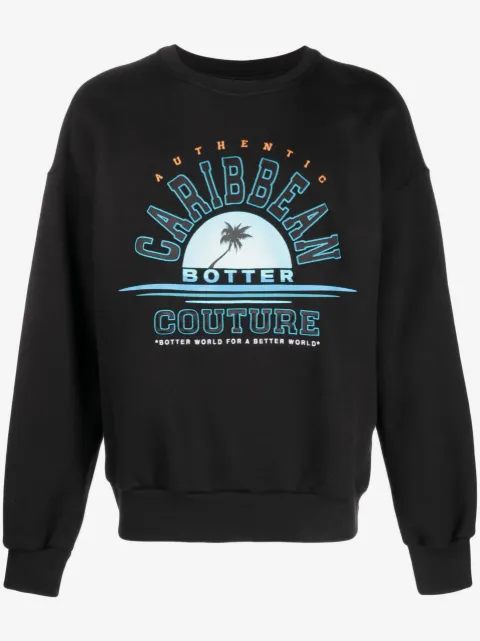 Botter graphic-print organic-cotton sweatshirt